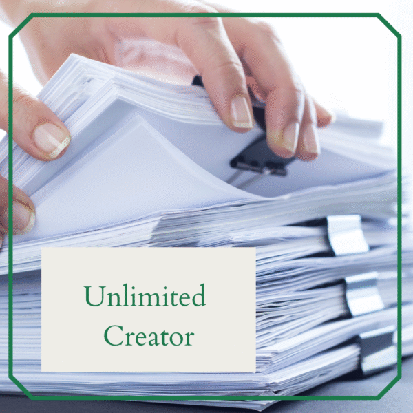 ♦️ 5 -10 Contract Bundle – "Unlimited Creator"