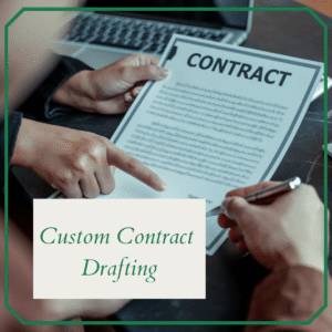 ✨ Custom Contract Drafting